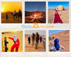 paseo en camello 1 noche en Merzouga.